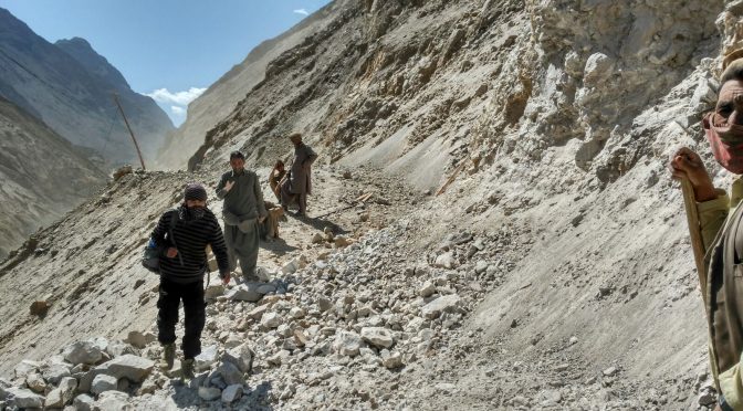 L’equip d’Òscar Cadiach ja camina pel Baltoro