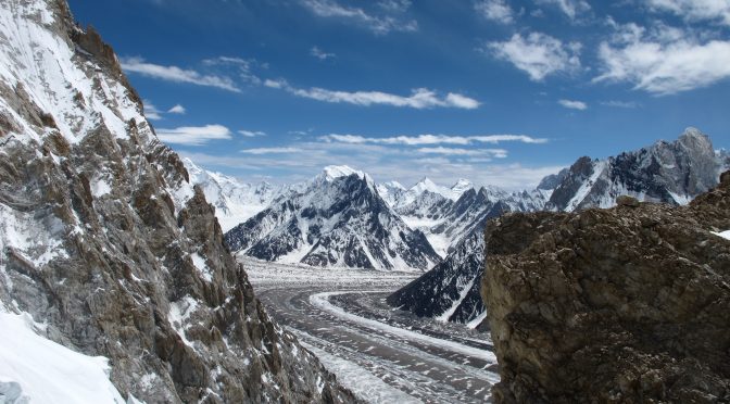 Cadiach arriba al camp base del Broad Peak