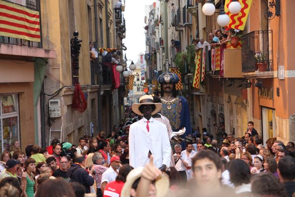 gegant negrito al carrer major