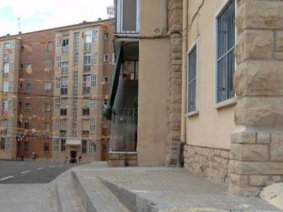 El carrer Goya es prepara per a dos dies de festa