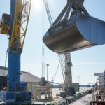 Port grua moll