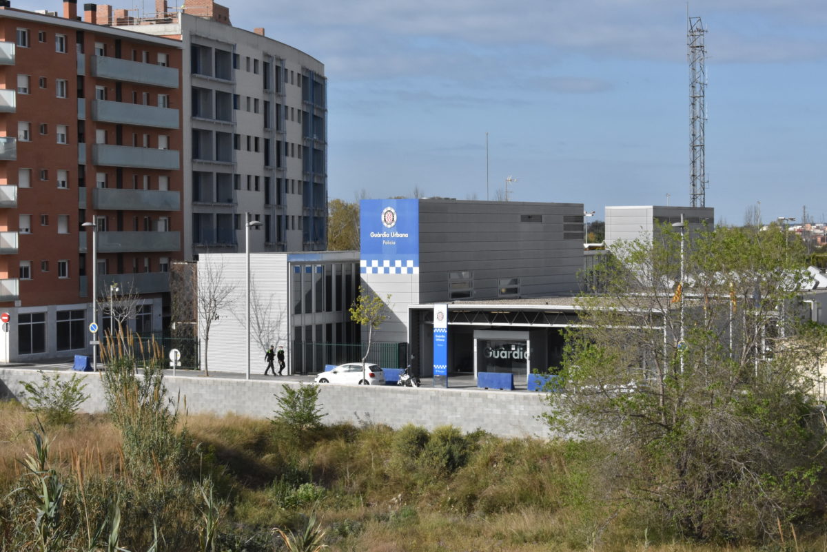 vista caserna guardia urbana