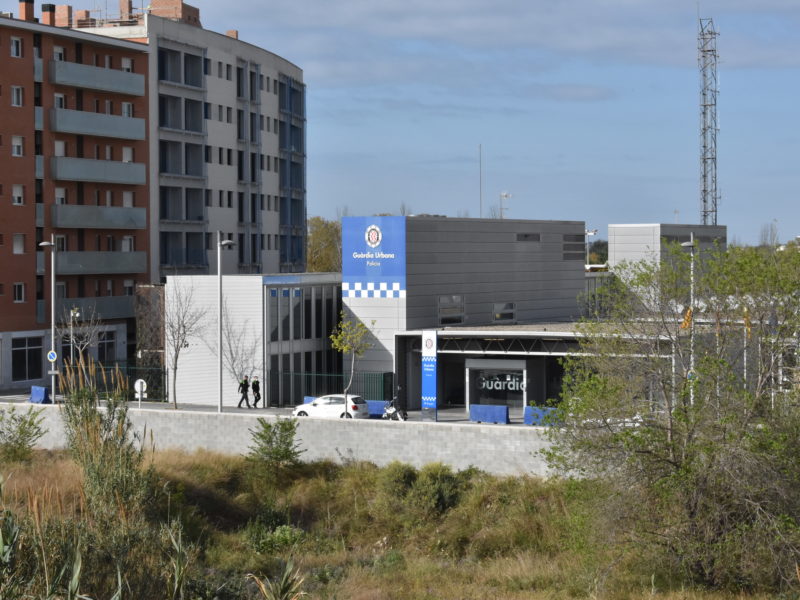 vista caserna guardia urbana