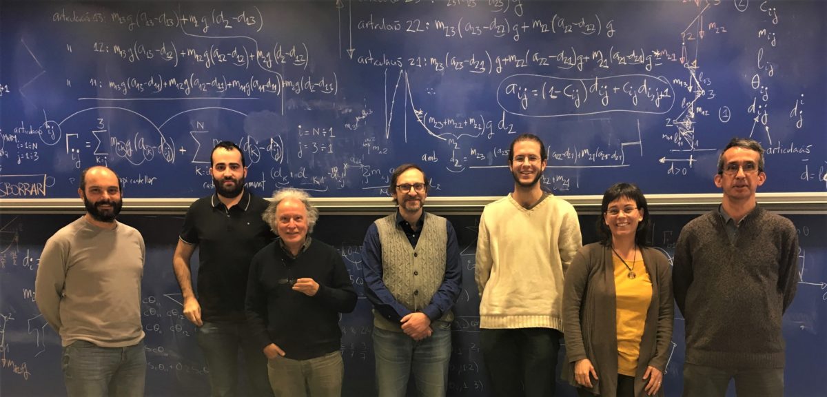 Imatge de l'equip d'investigació de l'estudi sobre els castells.