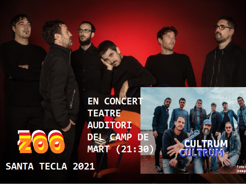 Concert Zoo i Cultrum per Santa Tecla al Teatre Auditori de Camp De Mart