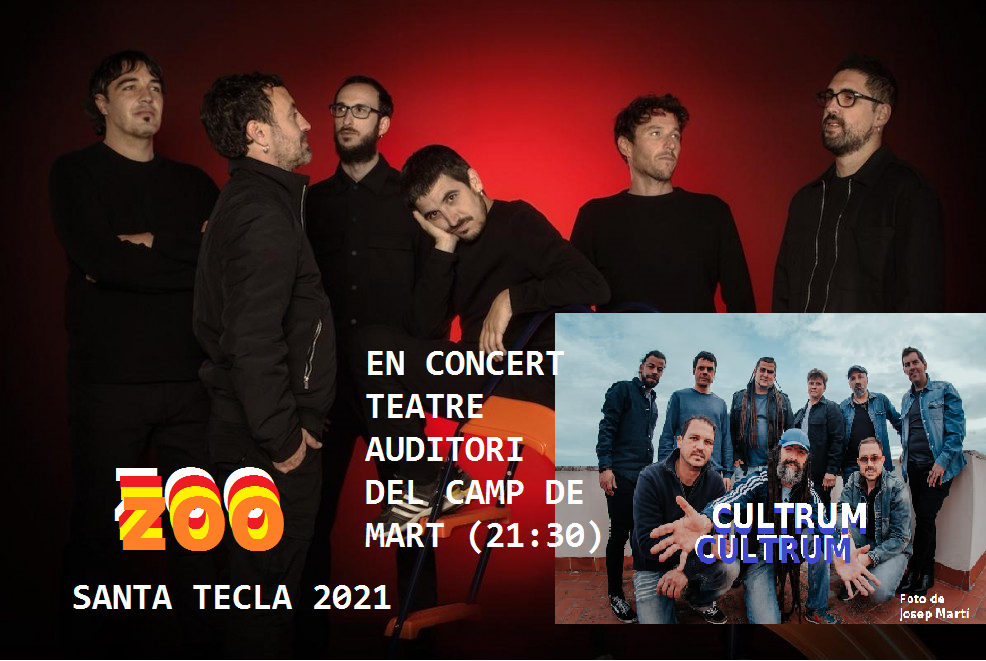 Concert Zoo i Cultrum per Santa Tecla al Teatre Auditori de Camp De Mart