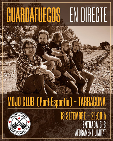 Guardafuegos en concert al Mojo Club