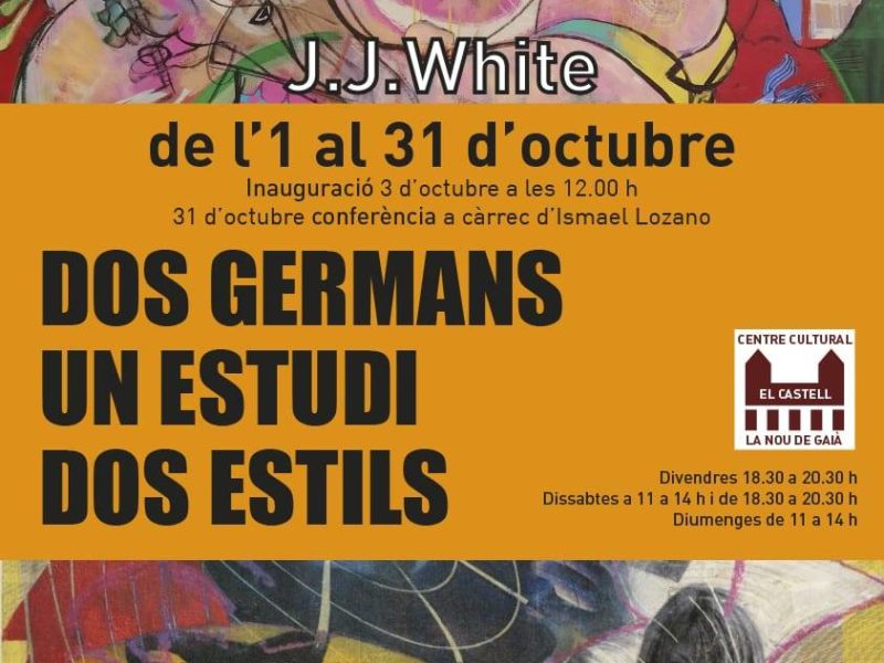 Exposició Germans White a la Nou de Gaià