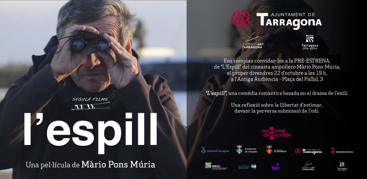 Cartell promocional del llargmetratge 'L'espill'.