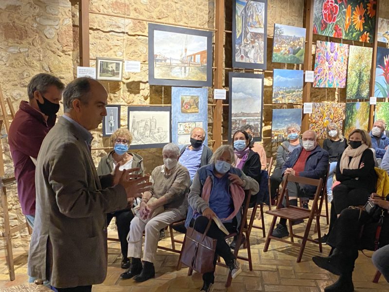 Jordi Turull en la presentació del llibre ‘Persistim: Cartografia de l'1-O: el relat d'un pres polític’.