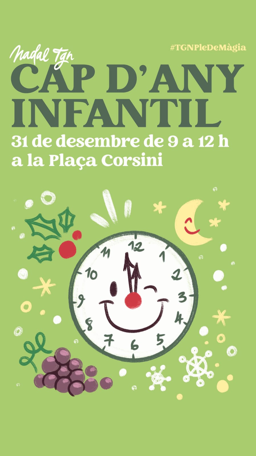 Cartell del Cap d'Any Infantil