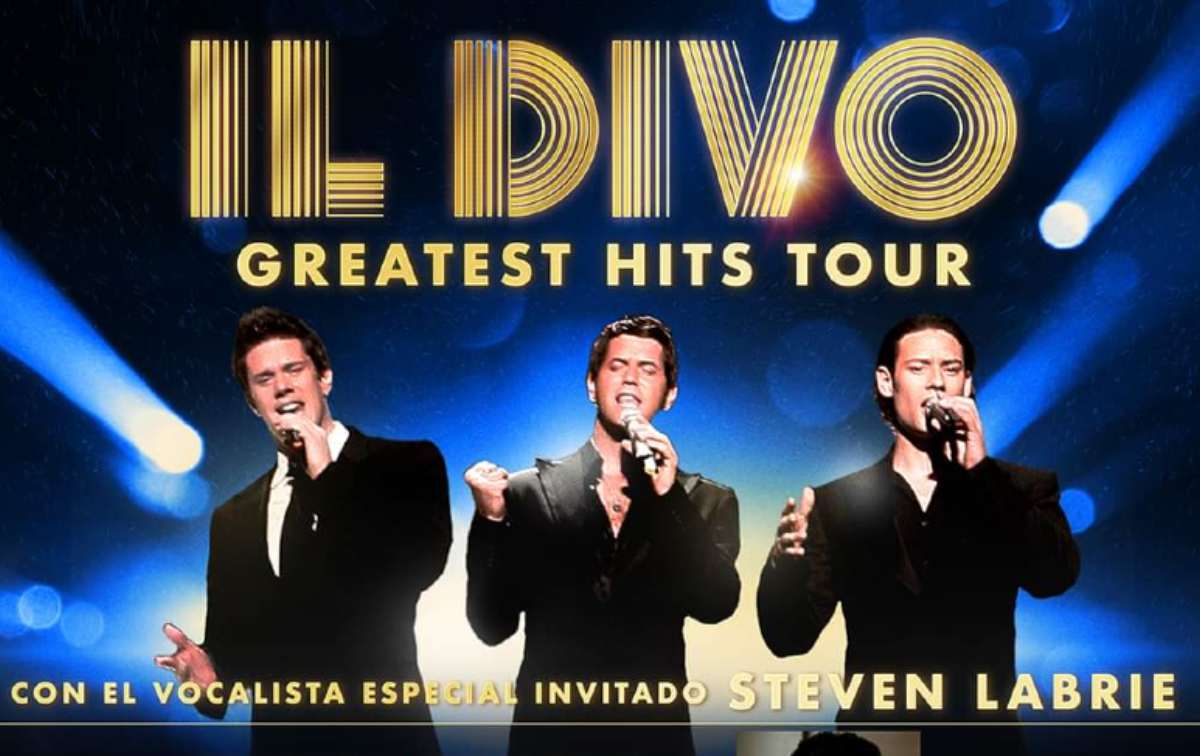 Cartell promocional de la gira de Il Divo.
