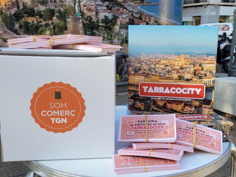 Dissabte es farà el sorteig dels 50 jocs de taula Tarracocity.