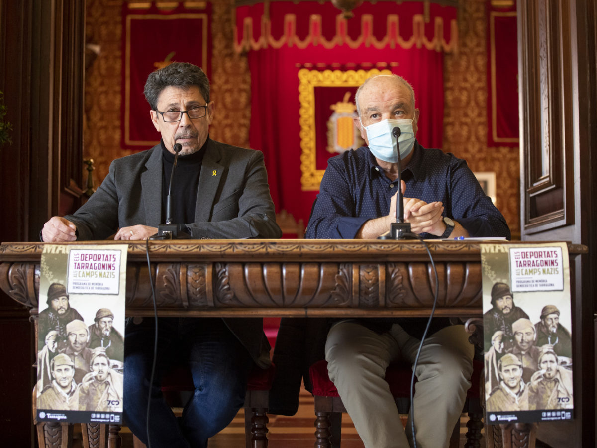 Tarragona homenatja els deportats tarragonins al Programa de Memòria Democràtica