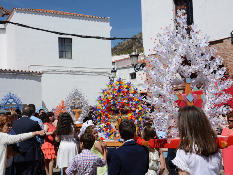 La Fiesta de las Cruces de Mayo es molt popular a Andalusia.