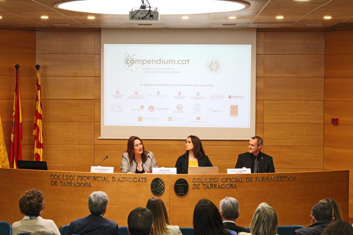Sala presentació compendium ICAT