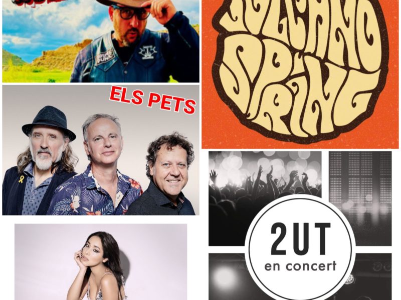 Aquesta setmana, els grups Els Pets, Volcano Spring, 2Ut i els cantants Predicador JJ Bolton i Dan Abedrop, dins del Ja tardes.