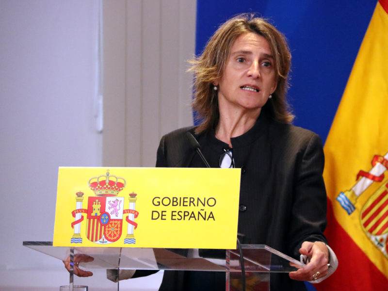 Teresa Ribera. Vice presidenta tercera