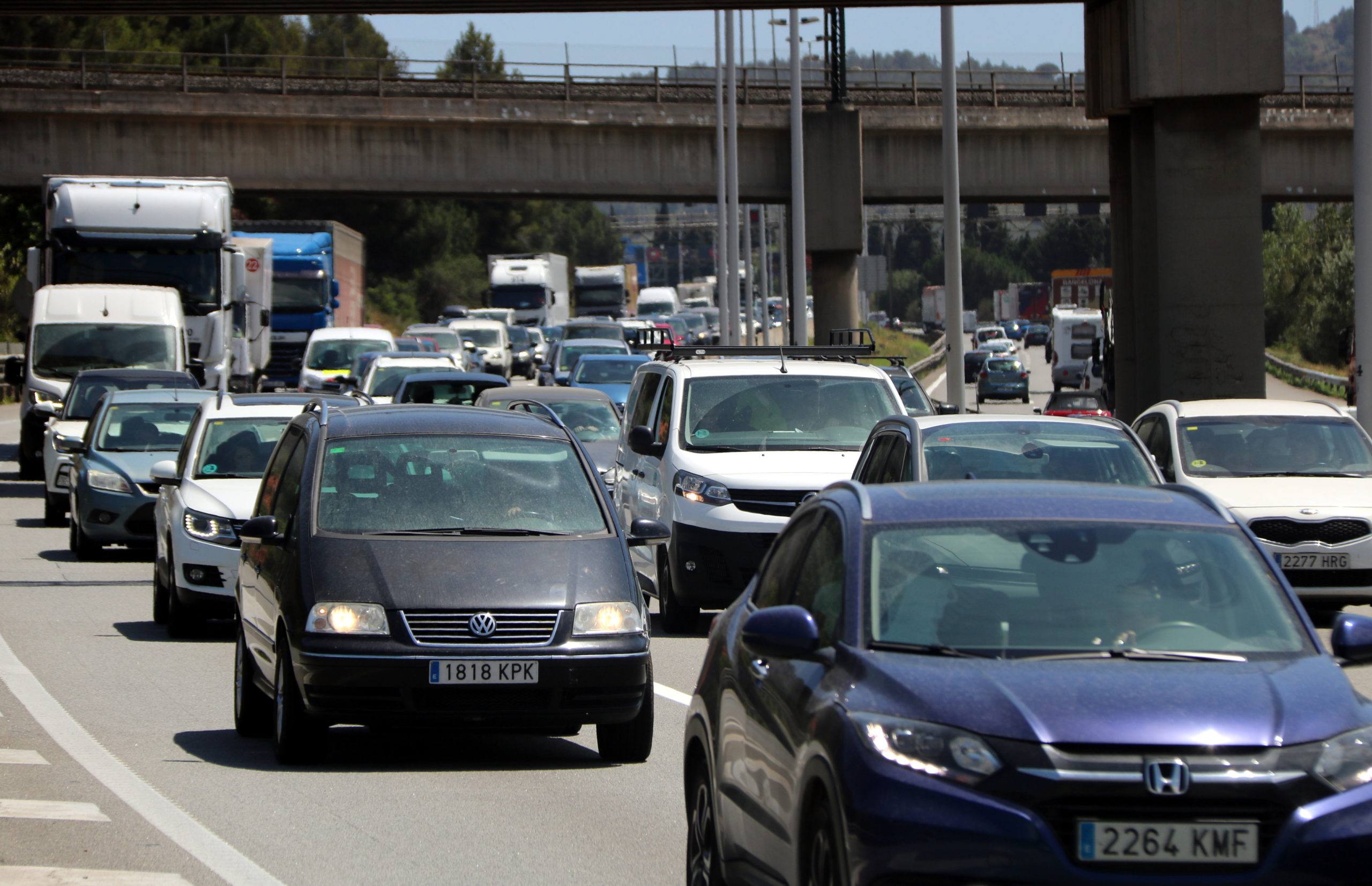 retenció a l'autopista ap-7