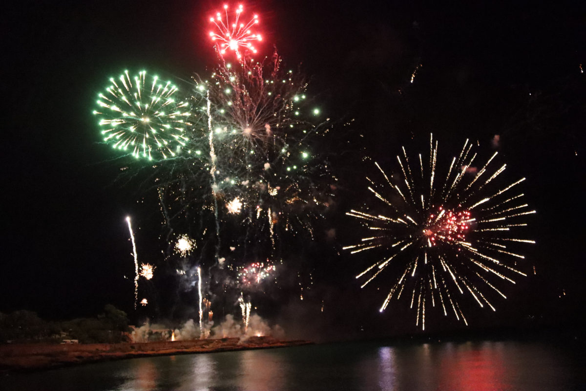 La pirotècnia gironina estrena la primera nit del Concurs de Focs de Tarragona del 2022