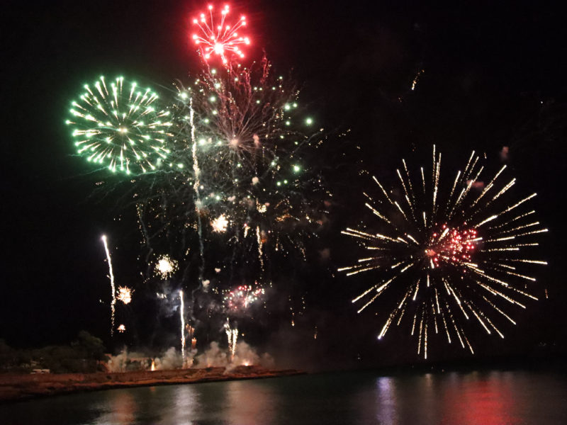 La pirotècnia gironina estrena la primera nit del Concurs de Focs de Tarragona del 2022