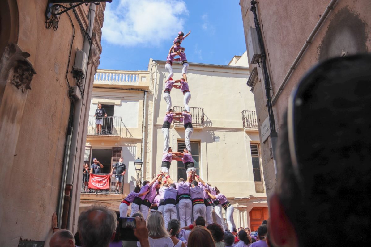 El 2 de 8 amb folre de la Jove de Tarragona a l'Arboç // Jove de Tarragona