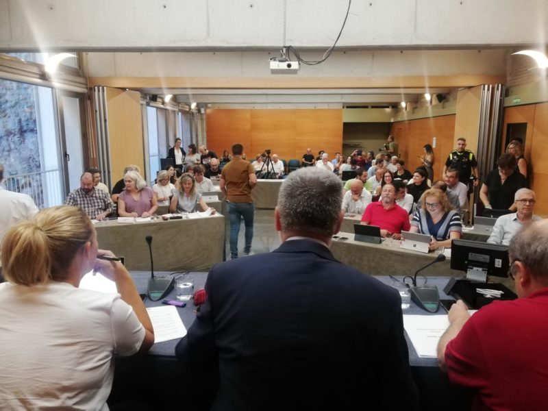Plenari al Palau de Congressos