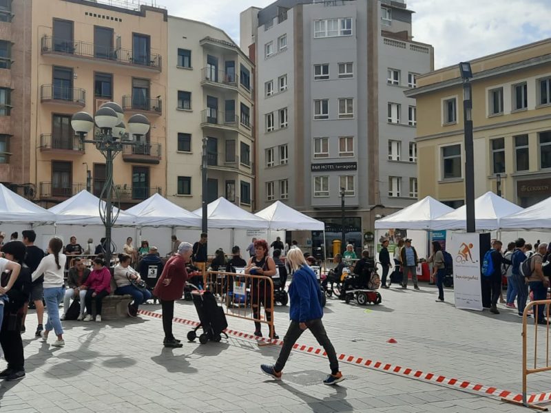 Imatge de la celebració del TAST social a la Plaça Corsini de l'any 2022