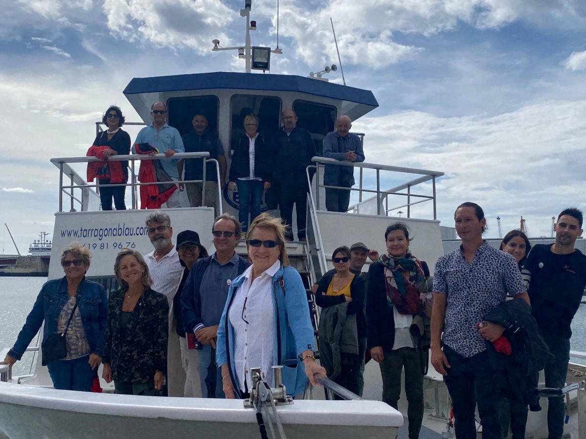 Visita a tarragona de les Viles Florides