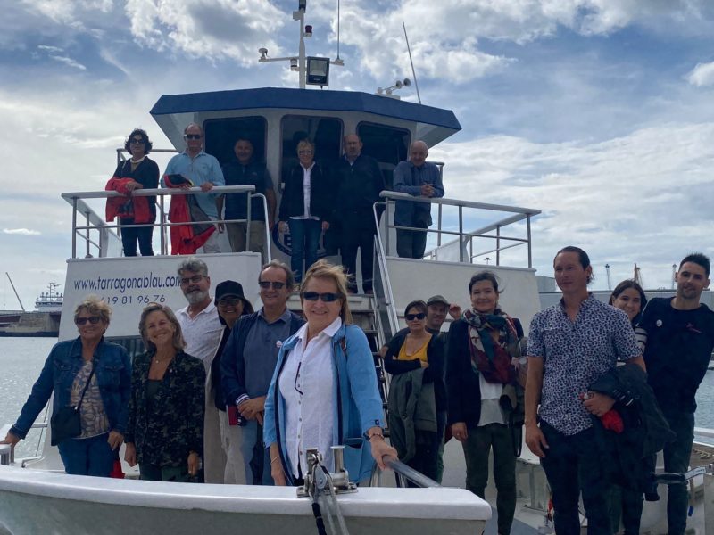 Visita a tarragona de les Viles Florides