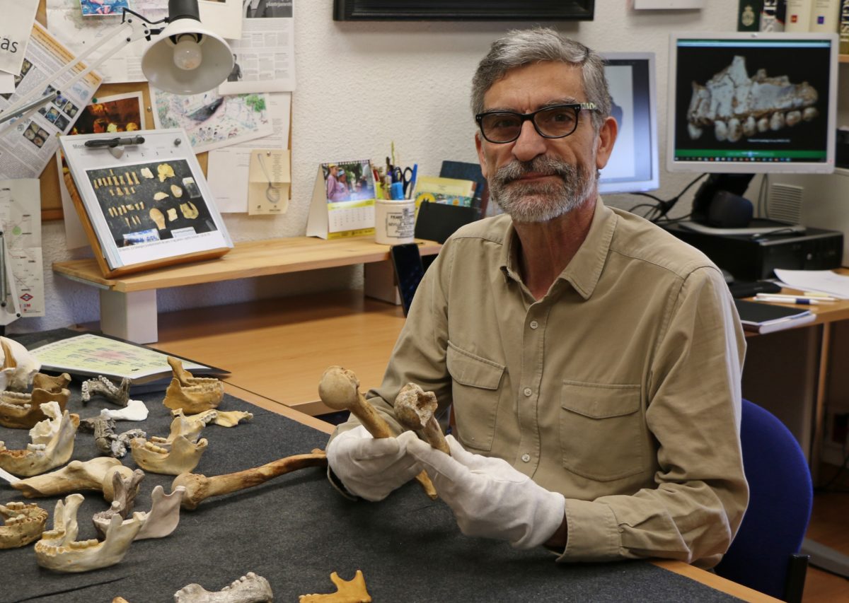 Antonio Rosas, és professor de recerca del CSIC i director del Grup de Paleoantropologia del Museu Nacional de Ciències Naturals i un dels majors experts internacionals sobre els Neandertals.