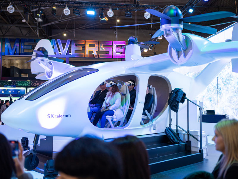 DronTaxi al Mobile World Congress febrer 2023