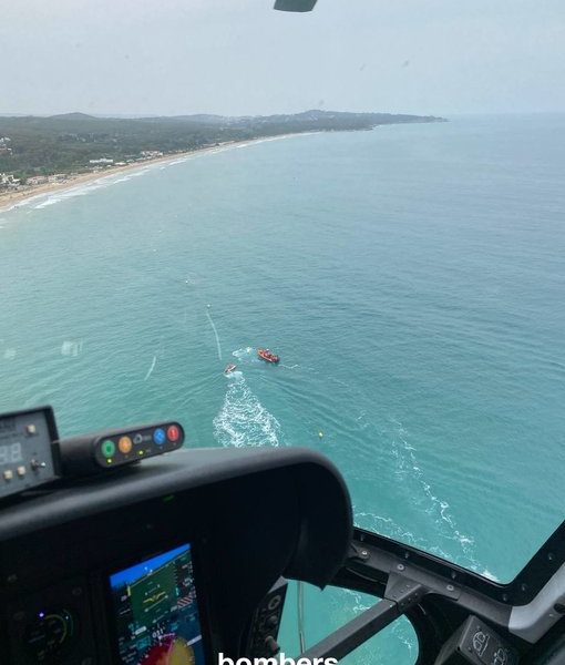Helicòpter dels Bombers al Miracle