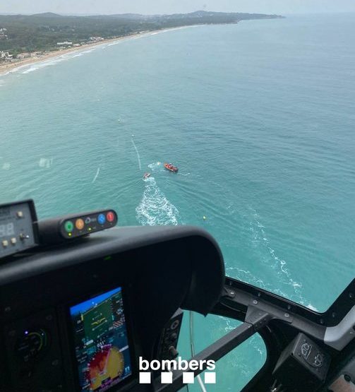 Helicòpter dels Bombers al Miracle