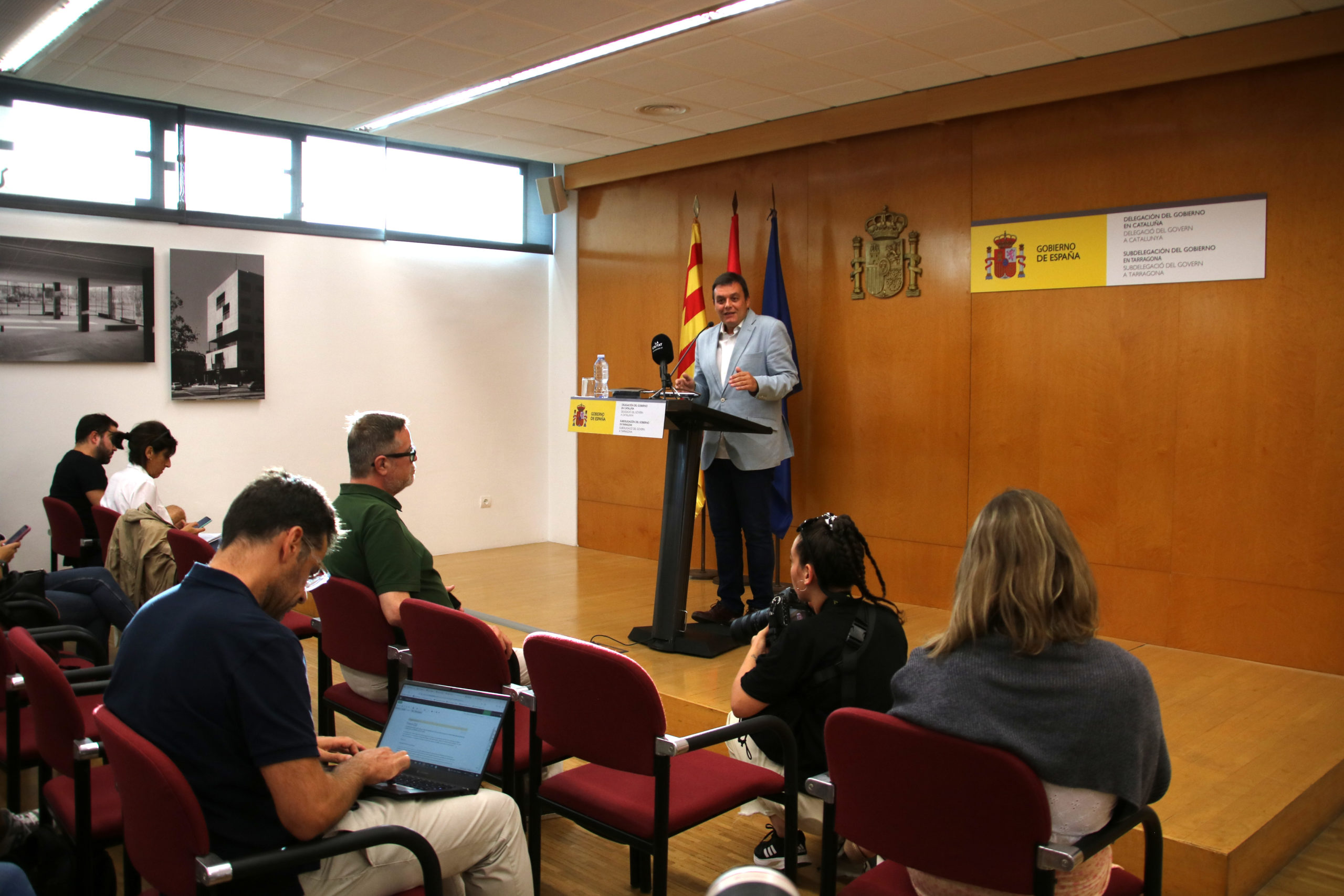 El president del Consell Superior de l'Esport (CSD), Víctor Francos, en la roda de premsa per valorar la situació del cas de Rubiales


Data de publicació: dilluns 28 d’agost del 2023, 20:28

Localització: Tarragona

Autor: Toni Jaimez/Mar Rovira