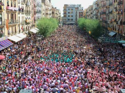 Les quatre colles de la ciutat es retroben per Santa Tecla i la Mercè