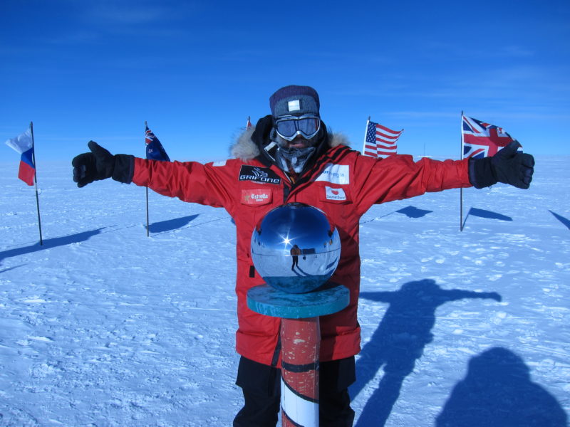 Albert Bosch, expedició al pol Sud. Cedida