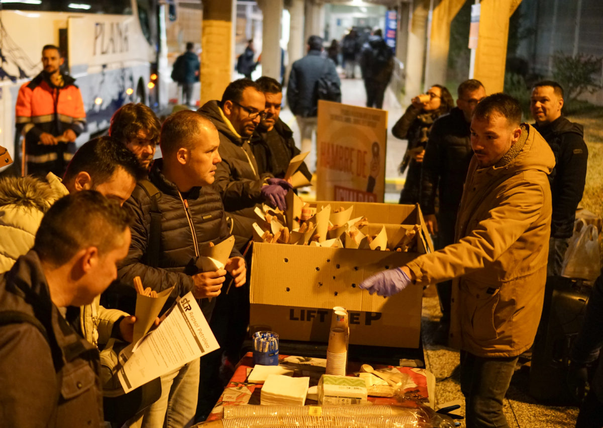Protesta Treballadors de Repsol