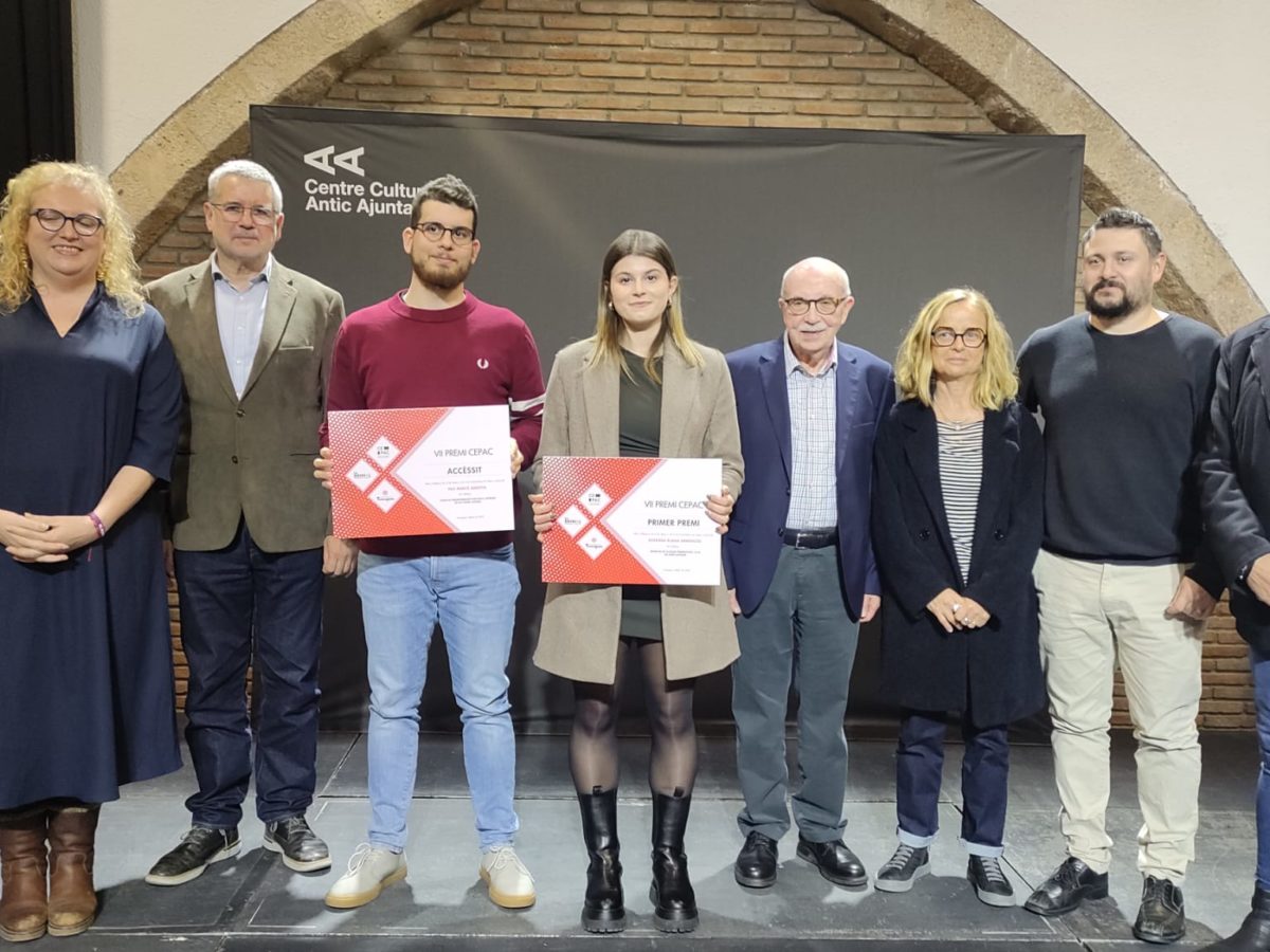 Lliurat el premi CEPAC per a treballs universitaris de temàtica castellera