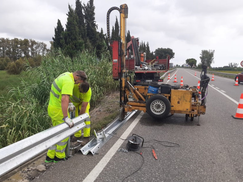 Liciten per 12 milions d’euros el manteniment i la conservació de prop de 120 km de carreteres a Tarragona i Ebre