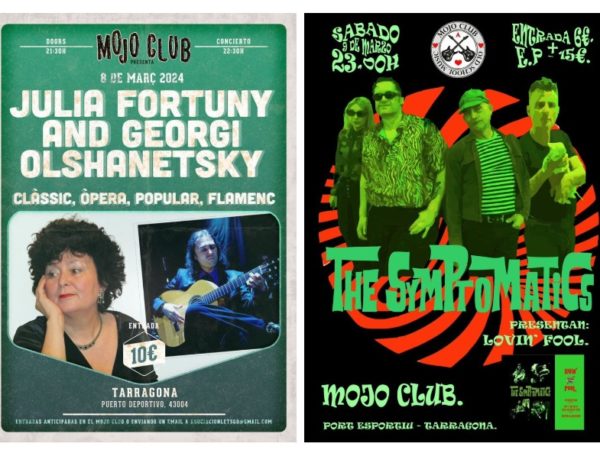 Dos concerts aquesta setmana al Mojo Club