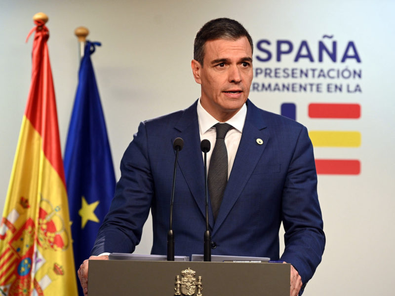 El president del govern espanyol, Pedro Sánchez, en una imatge d'arxiu Data de publicació: dimecres 24 d’abril del 2024, 19:32 Localització: Madrid Autor: Premsa La Moncloa