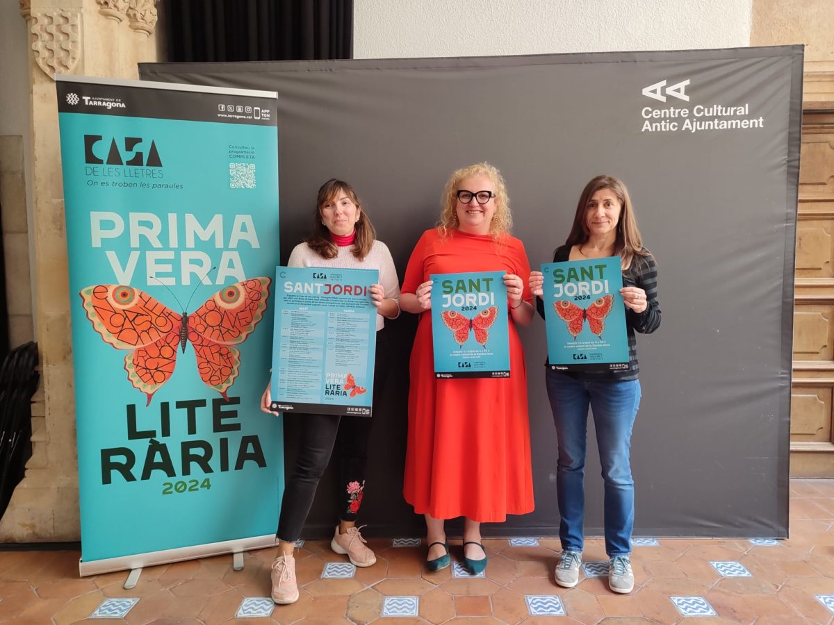 Desplegament sense precedents de Tarragona Ràdio i la Casa de les Lletres per Sant Jordi