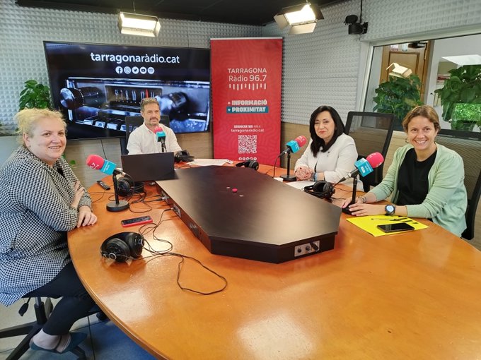 Tertúlia política amb sandra Ramos (PSC), Josep Suñé, Maria Mercè Martorell (PP) i Maria Roig (ERC)