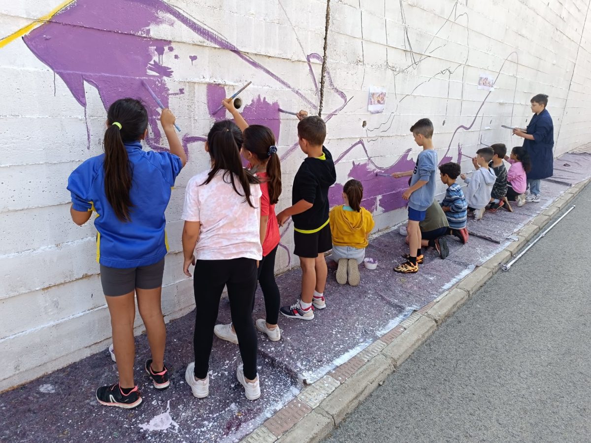 L’Ajuntament de Tarragona amplia la seva aposta per l’art urbà amb tallers participatius de pintura mural a les escoles