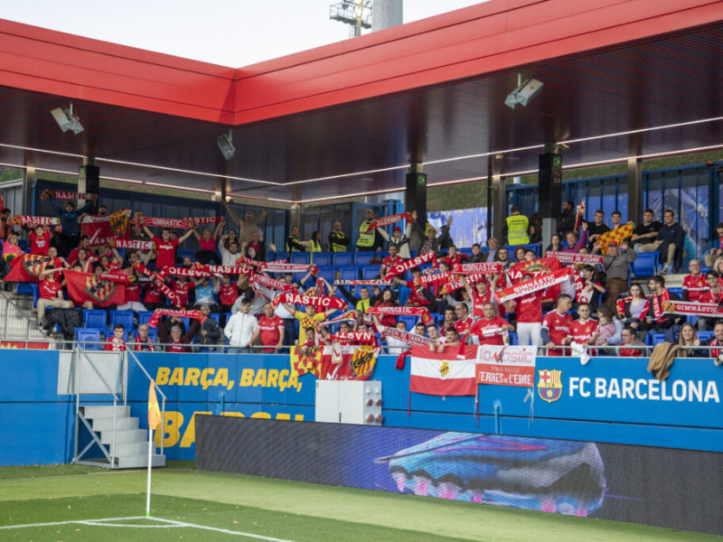 Desplaçament al Johan Cruyff amb el Nàstic