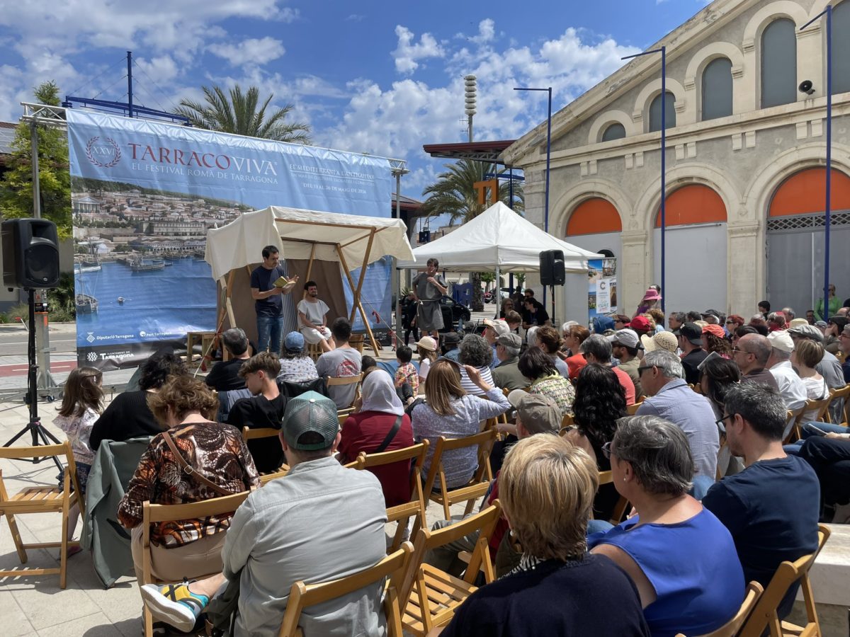 Unes 6.000 persones han passat pel Moll de Costa durant el primer cap de setmana d’activitats de Tarraco Viva