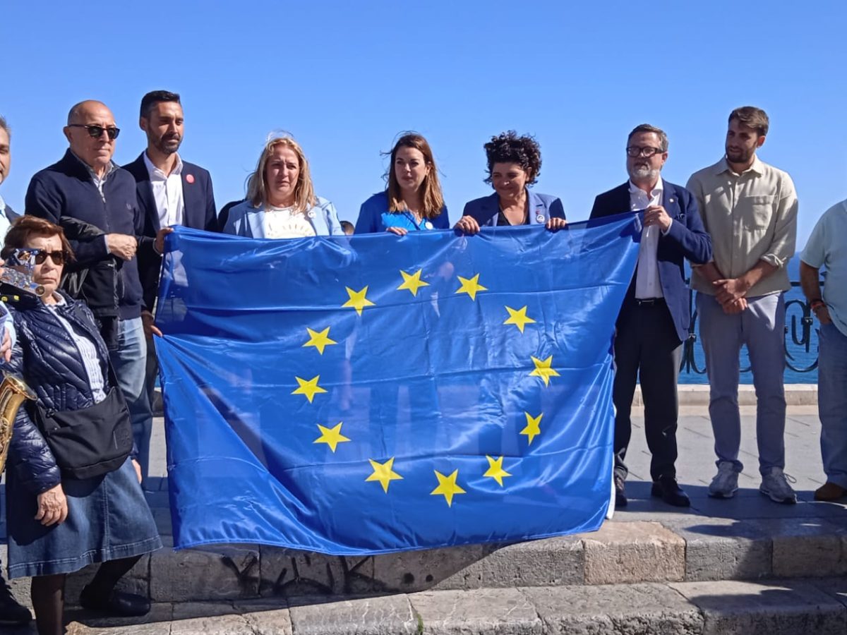 El PSC celebra el Día d’Europa amb una crida a recuperar el prestigi de Catalunya amb Salvador Illa