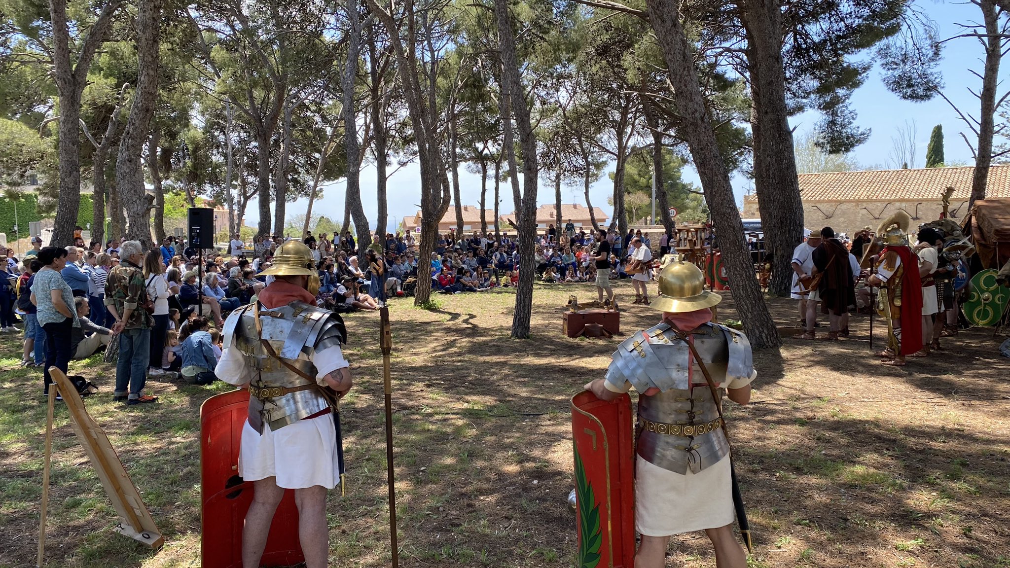 Multitud de públic en el primer cap de setmana fort de Tarraco Viva ...