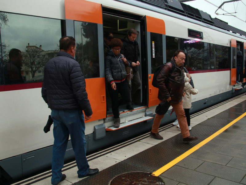 Tren a Calafell